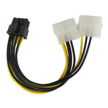 Cable Tarjeta de Video PCI Express 8pines a 4x2 pines