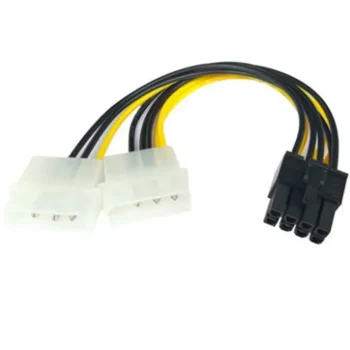 Cable Tarjeta de Video PCI Express 8pines a 4x2 pines - Imagen 3